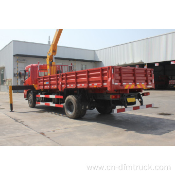 Dongfeng 5ton LHD truck mounted crane